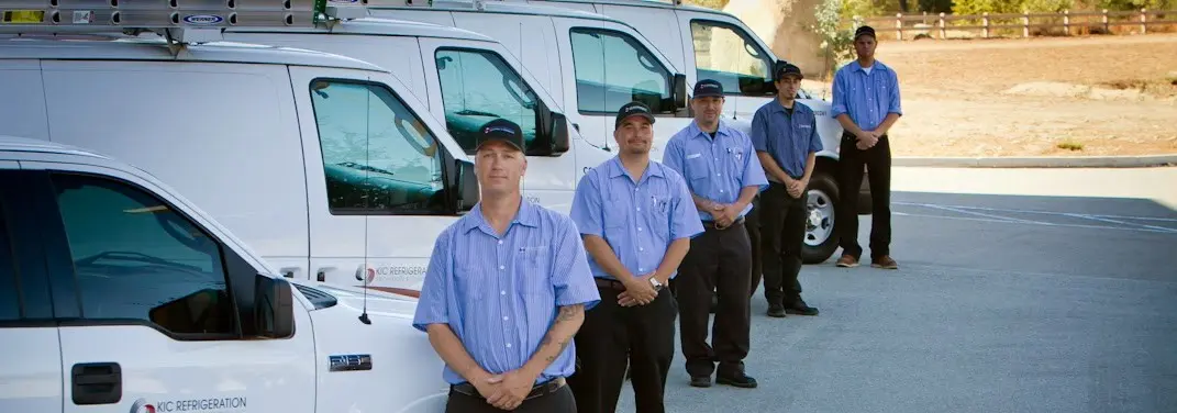 KIC Refrigeration crew ready for Mini Split Repair jobs across Wildomar